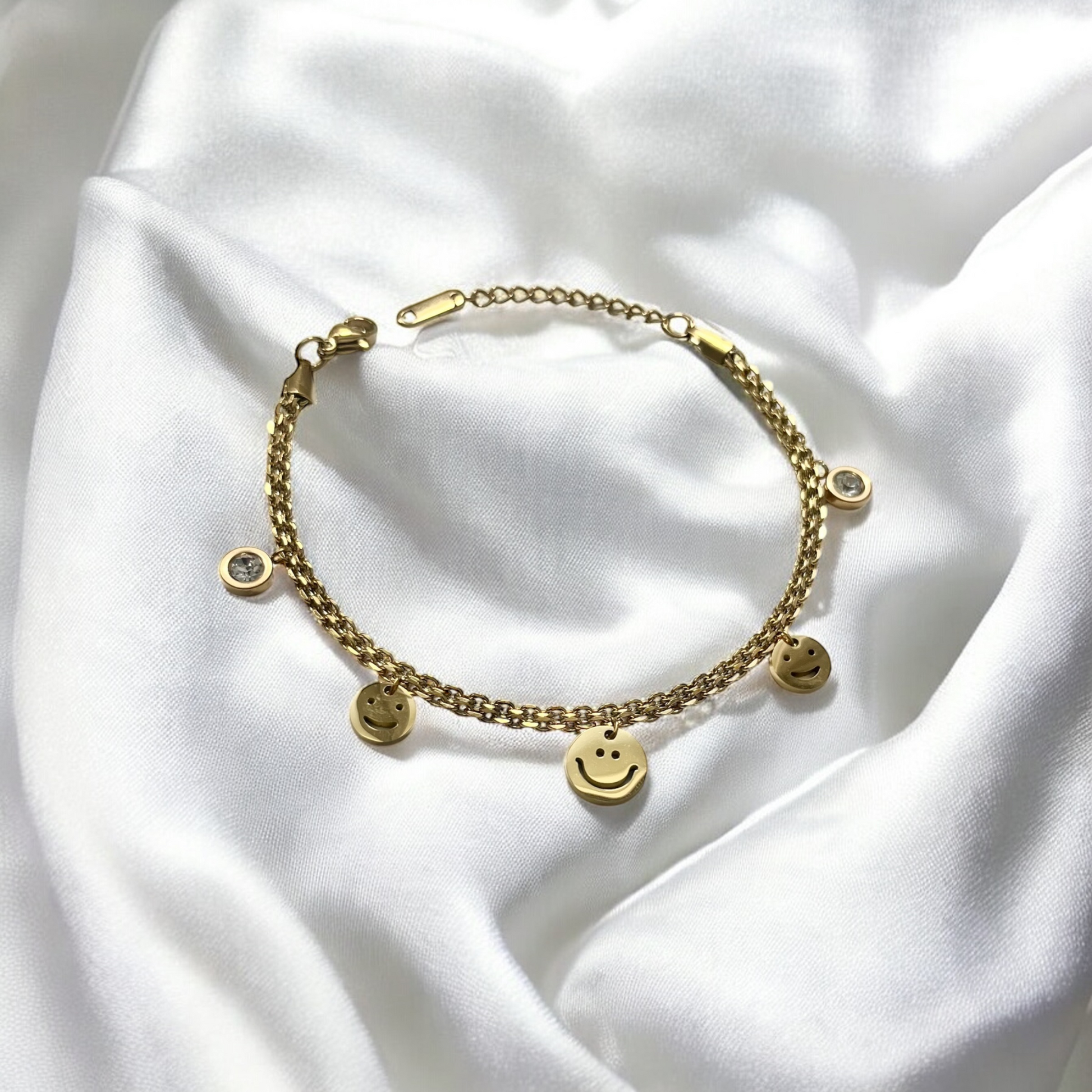Pulsera Diamante Smiley