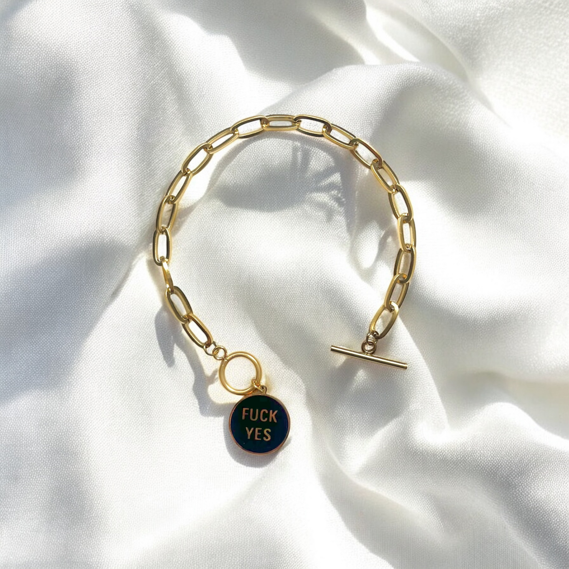 Pulsera Fuck Yes Charm